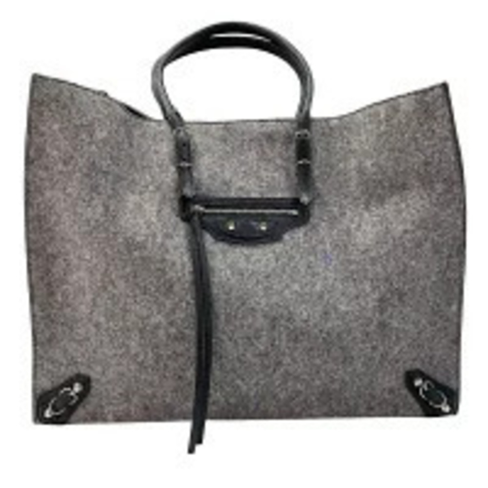 Balenciaga The Paper Tote Bag Gray